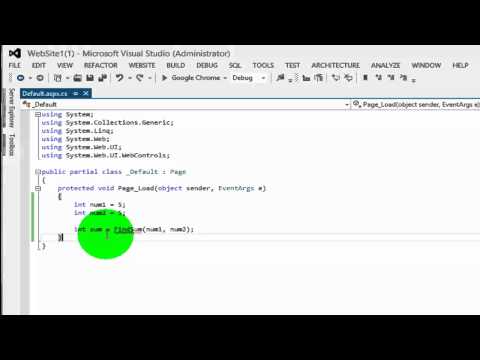 Shortcut way to Create Methods in Visual Studio