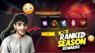 NEW RANK SEASON REEARDS 🇮🇳 | FREE FIRE MAX screenshot 4