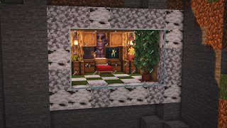 Minecraft: Mountain Base [2021] DESIGN IDEA @Pray4YouShorts