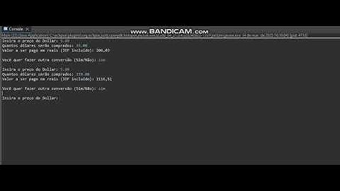 💰 Conversor de Moeda com IOF em Java | Estrutura de Repetição do-while