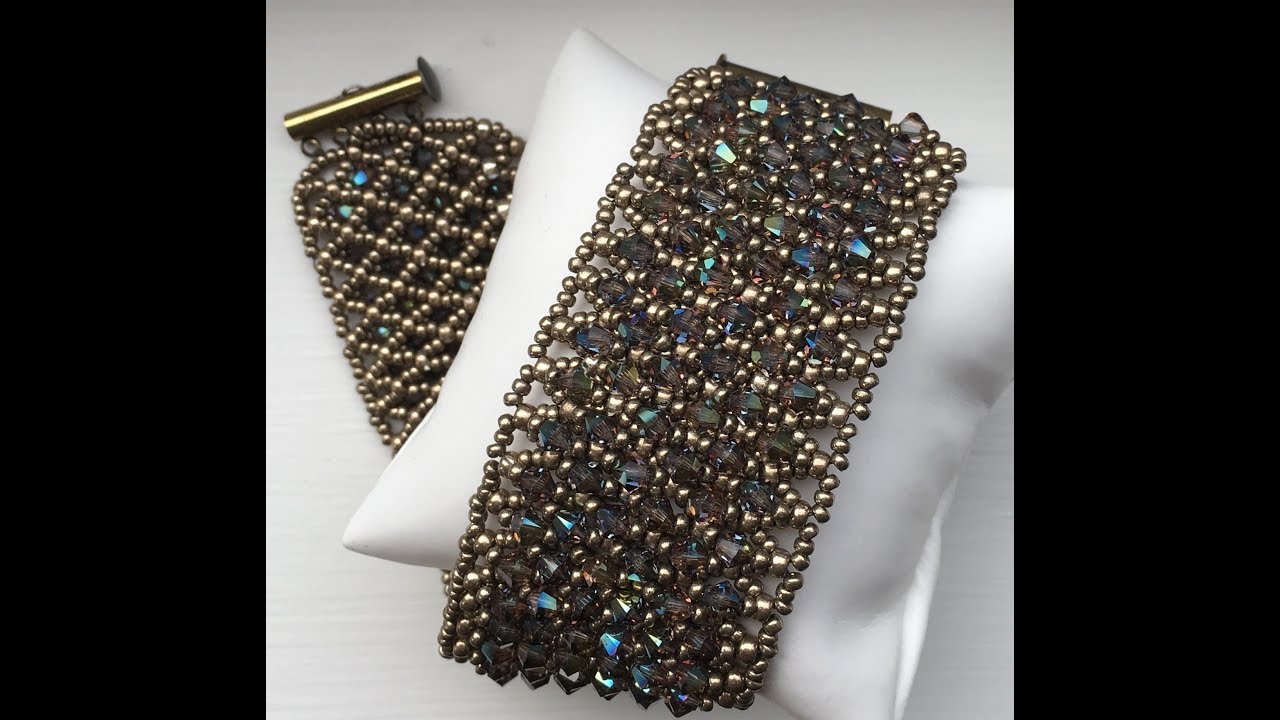 Embellished netting technique (Part 2)