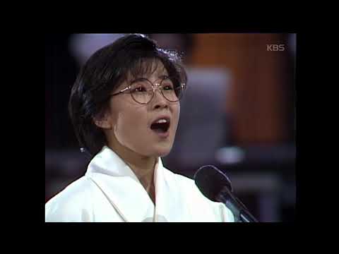 이선희 그리운 금강산 연주 KBS팝스오케스트라 쇼 토요특급 1991 Lee Sun Hee