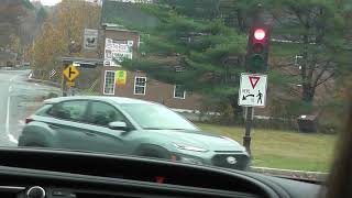 DRIVING THROUGH BUSHKILL PENNSYLVANIA