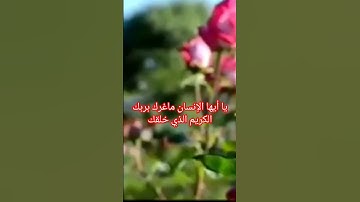 يَا أَيُّهَا الْإِنْسَانُ مَا غَرَّكَ بِرَبِّكَ الْكَرِيمِ #تلاوة_خاشعة #المنشاوي #quran#قرآن #مصر