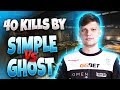 CS:GO - s1mple 40 frags vs Ghost @ EPL Finals S8