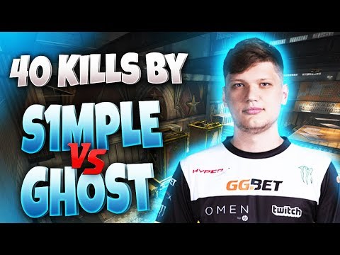 CS:GO - s1mple 40 frags vs Ghost @ EPL Finals S8