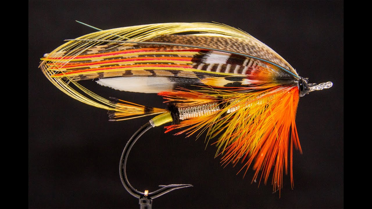 Tying the classic salmon fly Torrish with Jonas Andersson part 2:2 