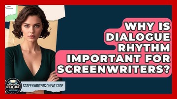 Why Is Dialogue Rhythm Important For Screenwriters? - Screenwriter