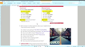 9 GRAMMAR FOCUS B  Explanation and exercise