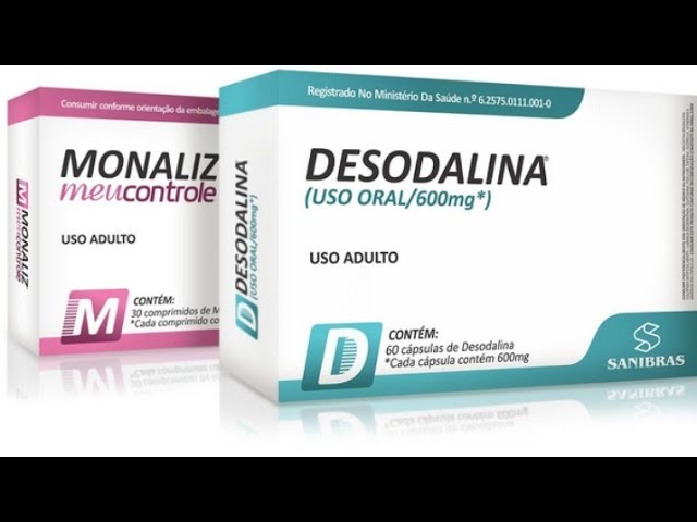COMBO PERDA DE PESO (DESODALINA + MONALIZ) - SANIBRAS