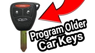 how older car keys are programmed. skim security rke win module programming. key fob not detected