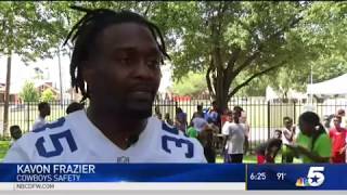 Cowboys' Frazier Joins TangoTab and United Way to End Summer Hunger