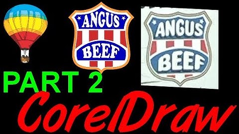 Corel Draw Tips & Tricks Envelope tool and Contour inside a Shield Part 2