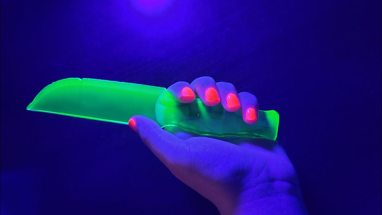 Uranium Glass Depression Era Knife Unboxing YouTube