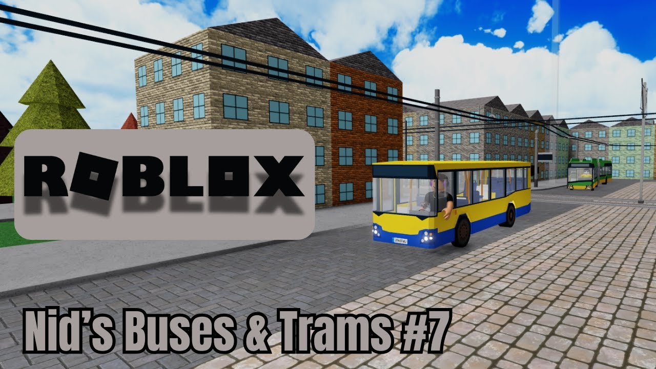 JAZDA NA TEJ TRASIE TO CZYSTA PRZYJEMNOŚĆ! (ROBLOX - Nid's Buses & Trams #7)