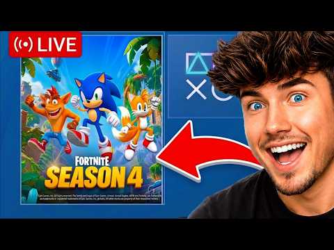 🚨 FORTNITE SONIC SEASON ist Da! (Neue Map, Waffen und Mythics)! 😱🔥