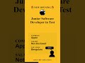 Apple is hiring junior SDE in test( Experience : 1–2 yrs)