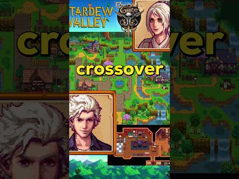 Stardew Valley X Baldurs Gate 3 Mod #shorts #stardewvalley #baldursgate3
