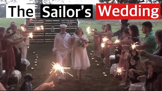 A Sailor’s Wedding.  Lexie and Trent’s Wedding    True Southern Accent