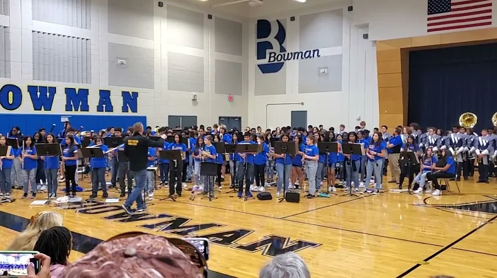 Bowman 2022 Fall Concert Song 1