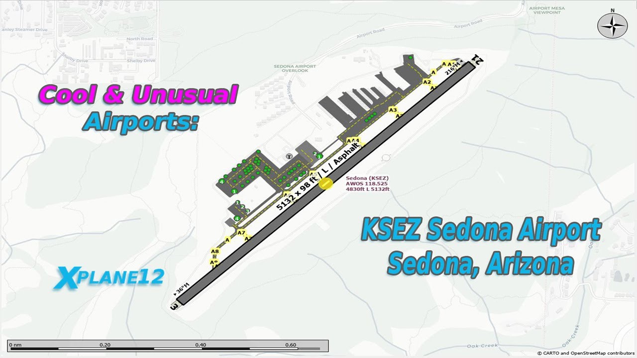 Cool & Unusual Airports 09: KSEZ Sedona Airport, Sedona Arizona USA