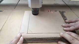 Digital Cutting Machine Cut Cardboard