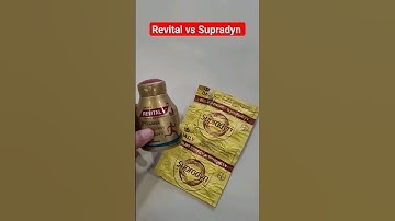 Revital H vs Supradyn Multivitamin Tablet #shorts #nutrition99