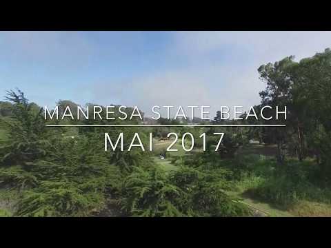 Vídeo: Manresa State Beach - Camping Perto de Santa Cruz CA