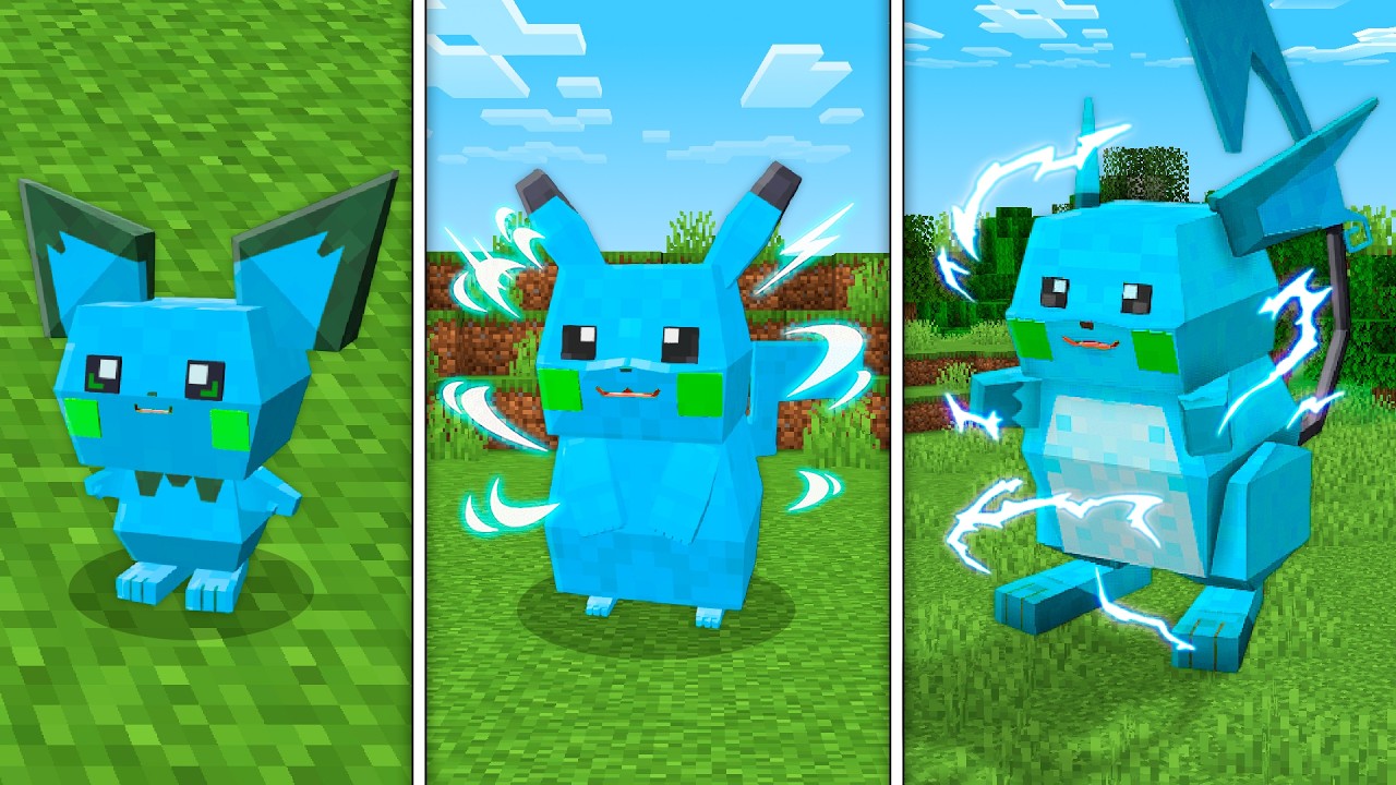 VIDA de POKEMON no minecraft