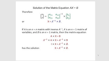 9.8 - Using the TI-84 Plus CE Calculator to Solve Systems of Equations with Inverse Matrices