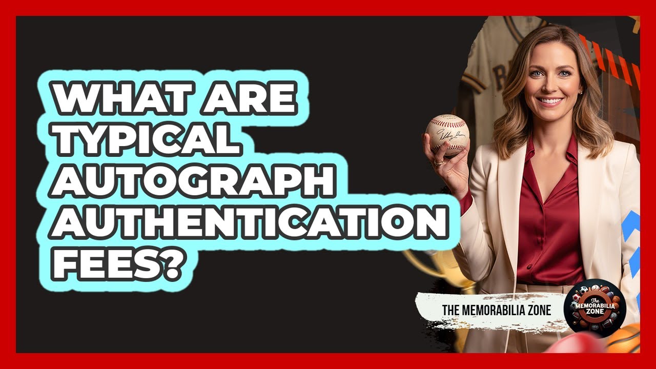 What Are Typical Autograph Authentication Fees?