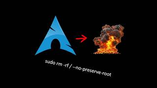 Speedrunning Arch Linux then Destroying it
