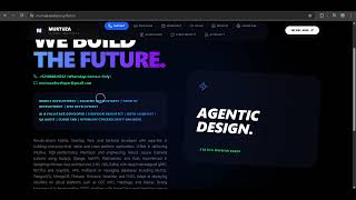 Murtuza.dev Portfolio | React 19+Vite+Tailwind v4 | Modern Agentic UI/UX Technical Documentation🚀