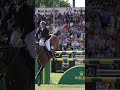 POV: you were this close to winning the #rolexgrandprix in Aachen 🤏 #richardvogel #showjumping