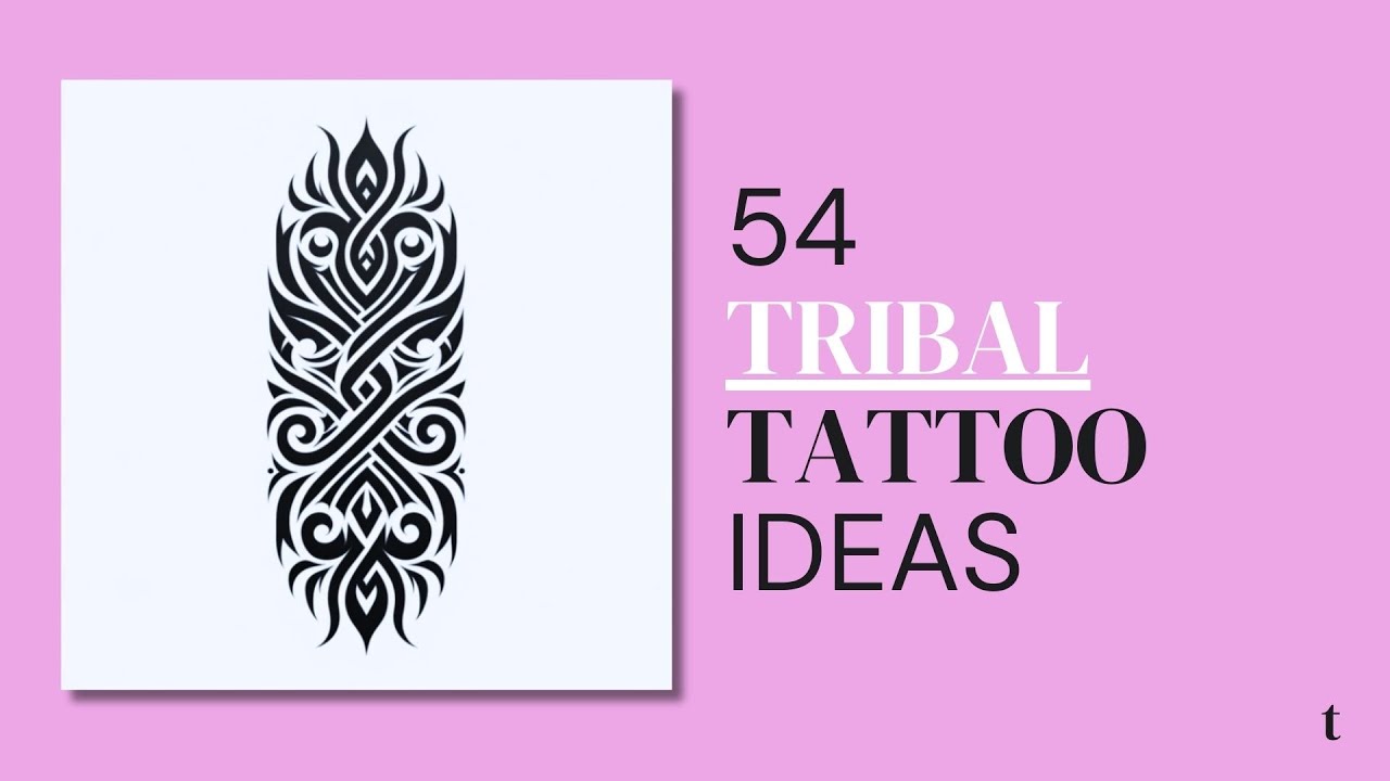 54 Tribal Tattoo Design Ideas
