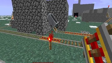 How to: Make a simple minecart station 1.5