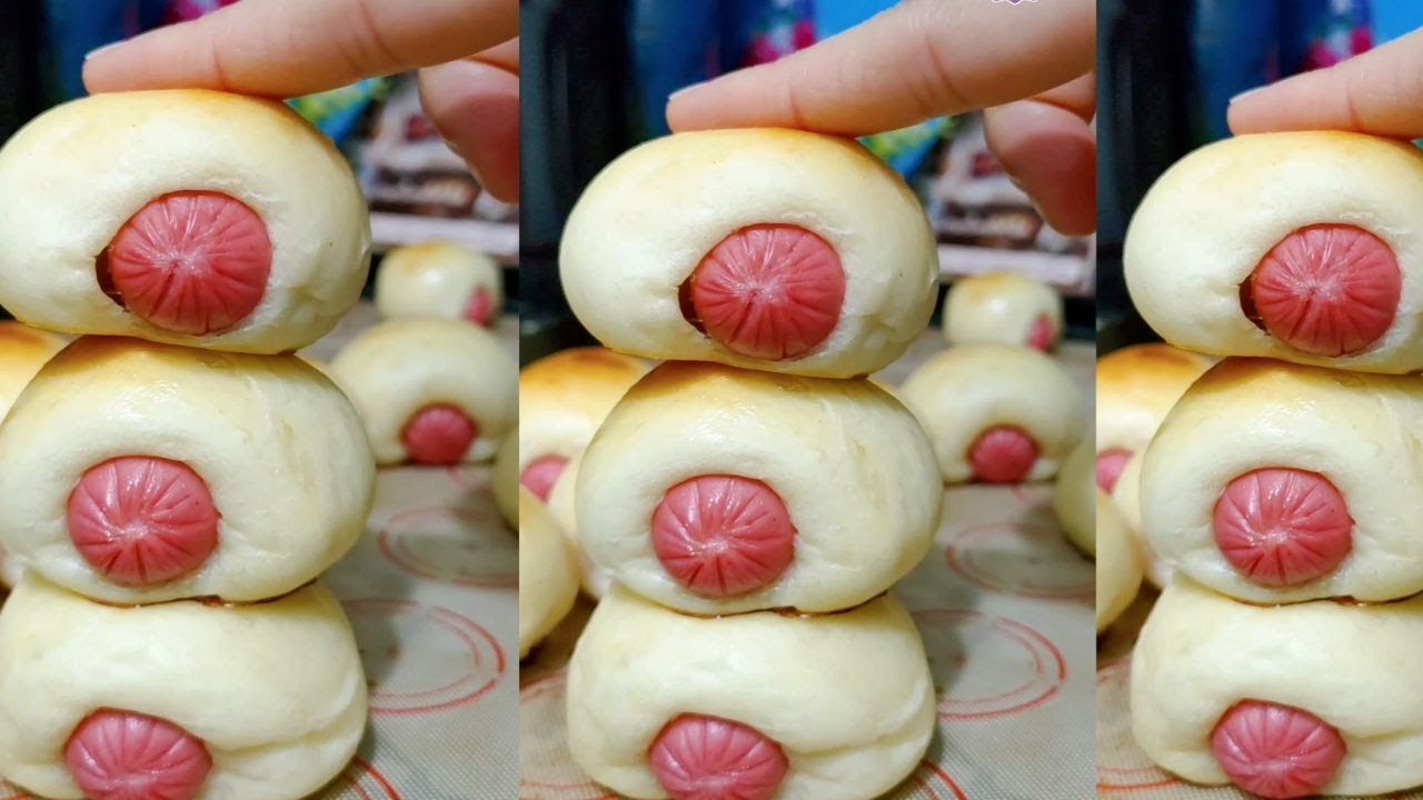 Ep-605 จะทำกี่รอบก็ไม่พอกิน Mini hot dog buns สูตรนี้นุ่มมาก 3 วันยังนุ่ม นวดง่าย - mine สะใภ้ตุรกี