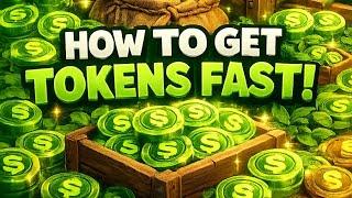 Easy way to farm tokens in Grow a Garden