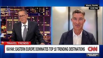 KAYAK CEO on Why Americans Are Traveling to Eastern European Destinations