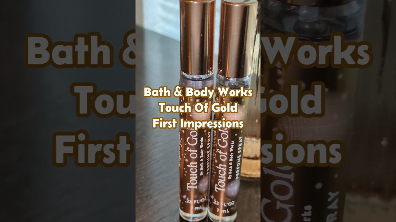 НОВИНКА! Bath & Body Works ✨Прикосновение золота ✨ Первые впечатления 