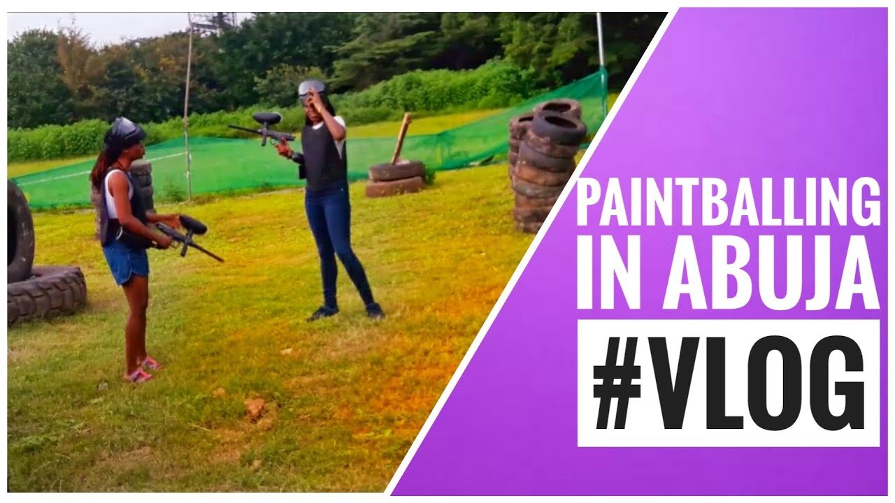 ABUJA NIGERIA VLOG//PAINTBALLING IN ABUJA// VLOGMAS (2017) IN NIGERIA