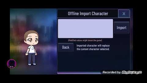 how to import characters in Gacha Club