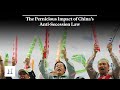 The pernicious impact of chinas antisecession law