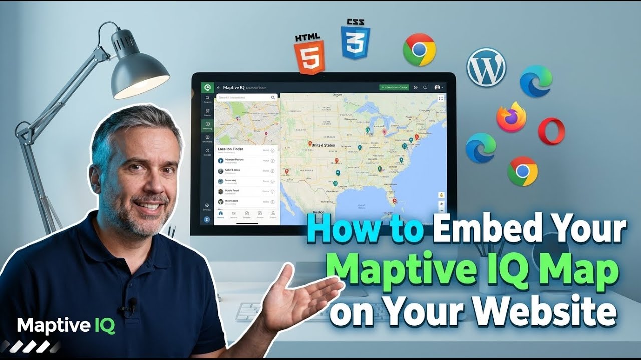 How to Embed Your Maptive IQ Map on Your Website