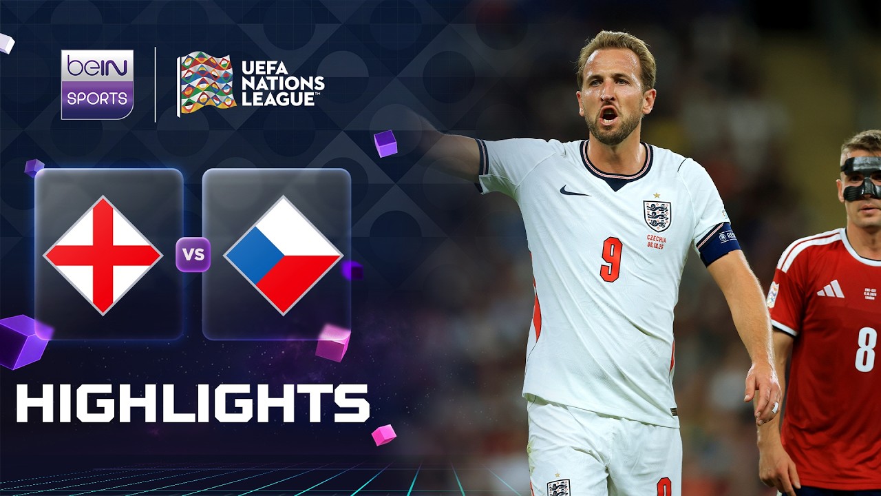 England v Czechia | UEFA Nations League | Match Highlights