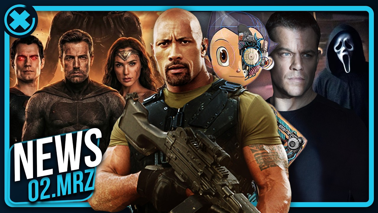 Justice League 2? Astro Boy Realfilm! Scream 7 schlägt ein! GI Joe Reboot! Bourne ohne Mat Damon