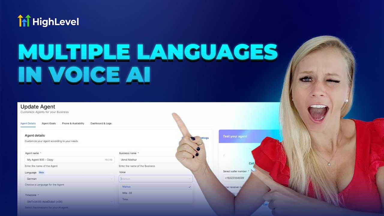 How to Configure Language Options for AI Agents