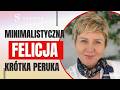 Minimalistyczna, najkrótsza peruka Sagatii -model Felicja