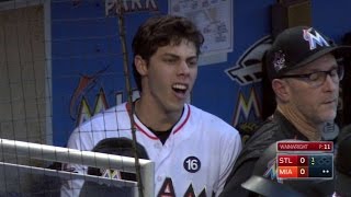 Stl Yelich, Mattingly Ejected From The Game