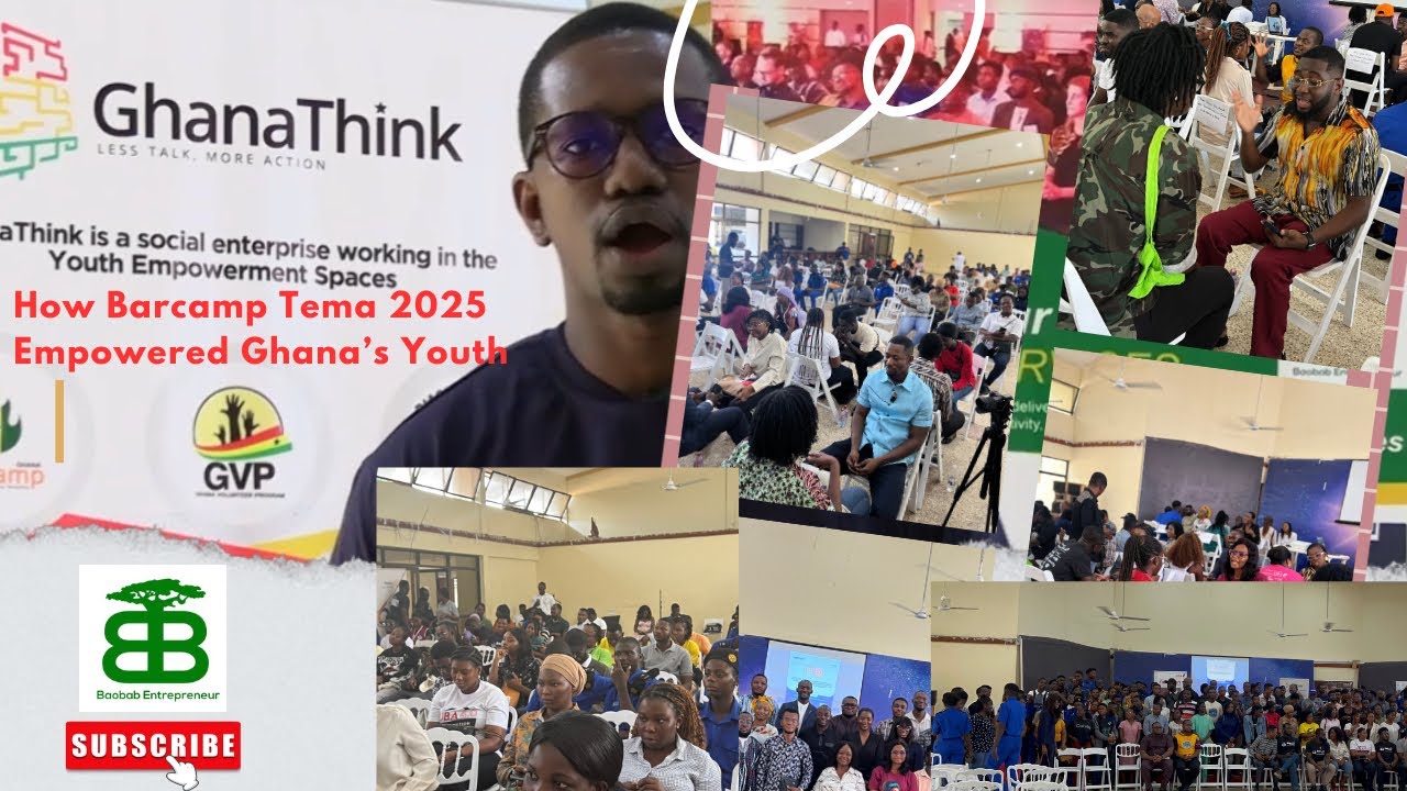 How Barcamp Tema 2025 Empowered Ghana’s Youth | Interview with Benjamin Adadevoh